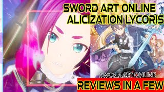 Sword Art Online Alicization Lycoris The Review Why new players should play this one PS4 XBOX PC [upl. by Kciredes230]