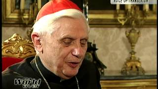 World Over  20130223  Cardinal Joseph Ratzinger Interview Special with Raymond Arroyo [upl. by Ellehcim]