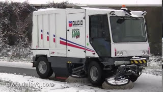 Dulevo 5000 veegwagen  Winterdienst mogelijk  Leverancier HD van Dijk reinigingsmachines [upl. by Sabir]