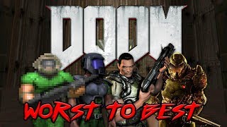 Doom Games From Worst to Best [upl. by Noirret]