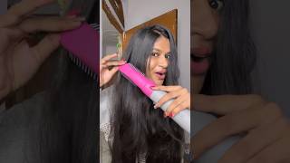 Hair straightening Comb work✅or not❌😱 [upl. by Lawton]