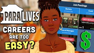 Are Paralives Careers too Easy  Discussing Paralives Economy and Cost of Living [upl. by Yorke431]