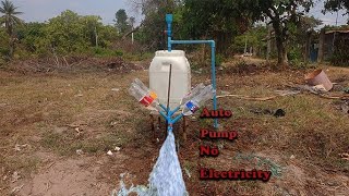 He make free energy water pump from deep well diy freeenergy [upl. by Xxam739]