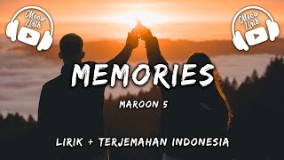 Maroon 5  Memories  Lirik dan Terjemahan Indonesia [upl. by Paynter]