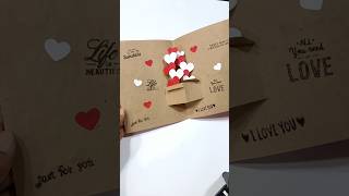 DIY Anniversary card idea ❤️ [upl. by Enelad]