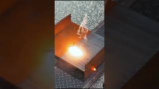 Steel rust removal test amazing results of laser cleaningfiberlaser [upl. by Home285]