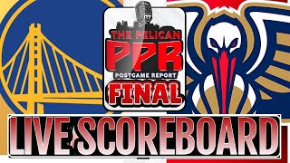 Pelicans vs Warriors LIVE Scoreboard [upl. by Carrick960]