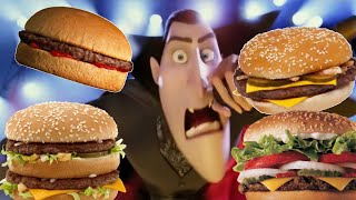 Hamburger Cheeseburger Big Mac Whopper Dracula meme full song [upl. by Isle]