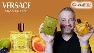 VERSACE EROS ENERGY First Impressions Fragrance Review [upl. by Akcira]