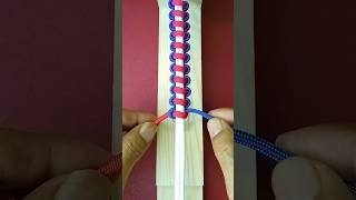 paracord bracelet ideas diy craft shortvideo [upl. by Eedyak]