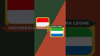 Perbandingan Negara Antara Indonesia 🇮🇩 vs Sierra Leone 🇸🇱  Versi geodatadunia [upl. by Trinidad]