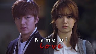 Lee Min Ho and Goo Hye Sun ll In the Name of Love 2018 [upl. by Elleined914]