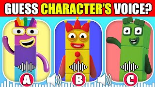 🔊 Can You Guess The NUMBERBLOCKS Voice  Guess The Voice Quiz  NUMBERBLOCKS Animation [upl. by Boehike]