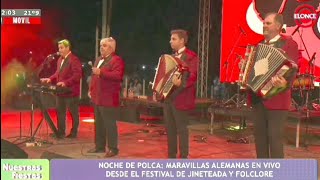 Maravillas Alemanas Ritmo de Polca en el Festival Nacional de Jineteada y Folclore de Diamante 2024 [upl. by Merlina]