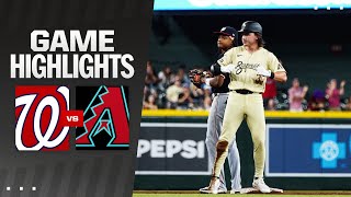 Nationals vs Dbacks Game Highlights 73024  MLB Highlights [upl. by Lody179]