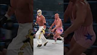 Rey Mysterio makes Kurt Angle MAD 😡 [upl. by Hanikahs860]