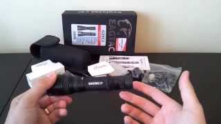 Eagletac G25C2 XML 1x18650 2xCR123ARCR Flashlight Review by selfbuilt [upl. by Itin]