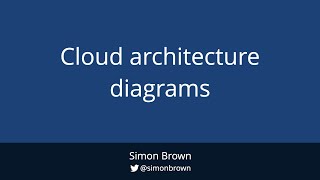 Cloud architecture diagrams  C4 model  Simon Brown [upl. by Pail]