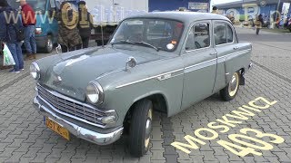 OldtimerbazaR  Moskwicz 403  opowiada Wiesław Pająk [upl. by Alig]