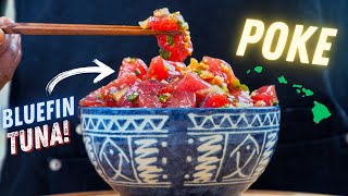 Delicious Shoyu Style POKE Recipe You Need to Try [upl. by Rafa]