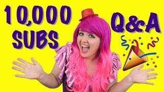 🎉 10000 SUBSCRIBERS QampA Questions  KiMMi THE CLOWN [upl. by Thursby]