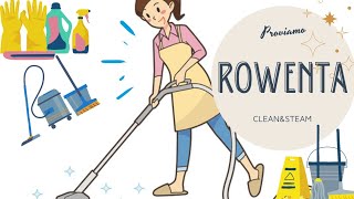 Rowenta clean amp steam  proviamola insieme🧹 [upl. by Nnylrac68]