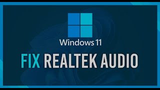 Fix Realtek High Definition Audio Drivers  Windows 11  Reinstall  Update Guide [upl. by Alegnatal515]