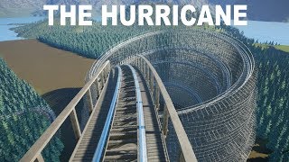 Planet Coaster The Hurricane Roller Coaster [upl. by Aziul]