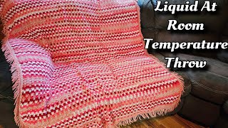 EASY Crochet Blanket Great For Varigated Yarn [upl. by Leahcim]