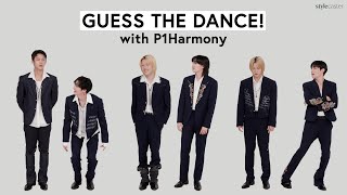 P1Harmony Members Guess Their Songs Just By the Sounds of the Dance Moves [upl. by Ynaffets]