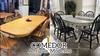 COMO RENOVAR UN COMEDOR ANTIGUO A MODERNO [upl. by Lefkowitz]