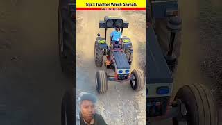 Top 3 tractors the lock link एनीमल 🚜what for end 🚜 automobile ytshort sorts stunt [upl. by Delano]