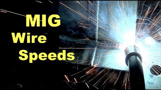 PrimeWeld MIG 180 Wire Speed Settings [upl. by Emmalyn]