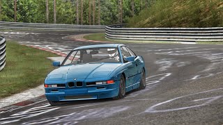 BMW 850CSI E31  Nordschleife Assetto Corsa [upl. by Mcnalley328]