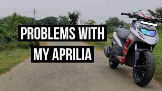 Aprilia SR 125 BROKE DOWN [upl. by Blight]