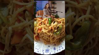 Tripti Dimri’s favourite hakka noodles triptidimri TRS celebrities [upl. by Atilamrac]