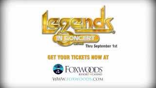 Foxwoods  Legends in Concert Commercial for FOX CT [upl. by Eintroc]