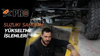 SUZUKİ SAMURAİ 9698 YÜKSELTME TÜYOLARI [upl. by Iderf296]