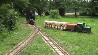 Dampfbahn Leverkusen Lokomotiven und Leute beim ersten Fahrtag 2009 [upl. by Anrym903]