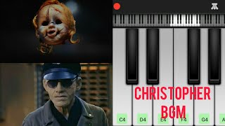 Christopher bgm  Ratchasan psycho killer bgm  Perfect piano [upl. by Ailekahs]