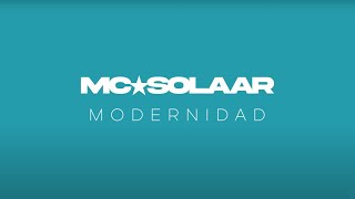 MC★Solaar – Modernidad Lyrics vidéo [upl. by Bittner101]