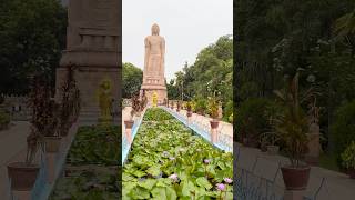 Giant Buddha Statue  Thai Temple Sarnath Varanasi sarnath buddha shorts [upl. by Ewens]