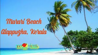 Marari beach  മാരാരി beach Alleppey Kerala [upl. by Hsirrap]