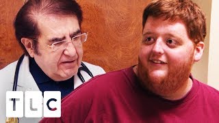 Justins Weight Loss Astounds Dr Now  My 600lb Life [upl. by Pancho399]