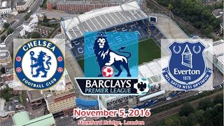 Chelsea vs Everton 50 All Goals amp Highlights 05112016  Cuplikan Gol  EHazard  EPL 20162017 [upl. by Guild]