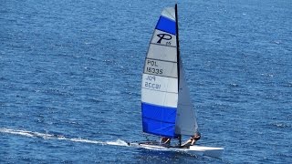 Prindle 16 Catamaran Sailing Reacher  Pula Croatia 2016 Stoja Camp [upl. by Orel]