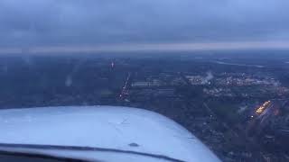 ILS 21 Approach at Maastricht Aachen Airport EHBK [upl. by Madancy]