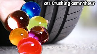 Crushing Asmr With Car 1 Hour  Crushing Crunchy amp Soft Things By Car 1 hour [upl. by Jacy654]