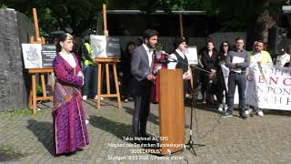 Takis Mehmet Ali SPD MdB quotDODECAPOLISquot Pontische Vereine aus BadenW Stuttgart 18052024 [upl. by Ahsratal]