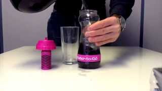 WatertoGos 50cl GO Bottle Filter Test [upl. by Ozan]